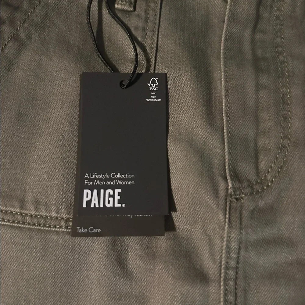 NWT Paige Mayslie Twill Skirt- Size 24 (XS)  MSRP $179 - Picture 6 of 14